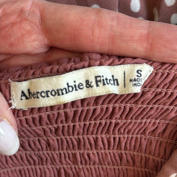 Abercrombie Polka Dot Mini Dress - Picture 7 of 8